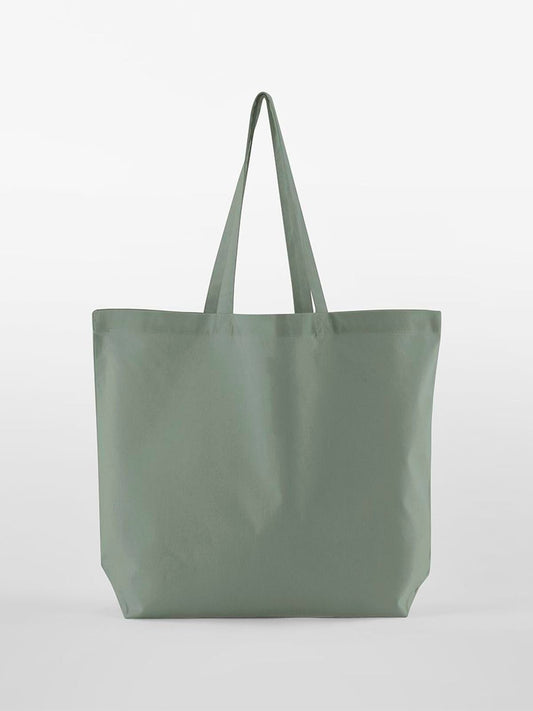 Organic Cotton InCo. Maxi Bag for Life Herren Tasche / Rucksack – Westford Mill – Farbe dusty green – individuell veredelbar