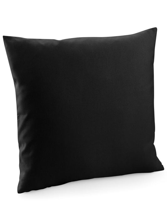 Fairtrade Cotton Canvas Cushion Cover Herren Handtuch – Westford Mill – Farbe Schwarz – individuell veredelbar
