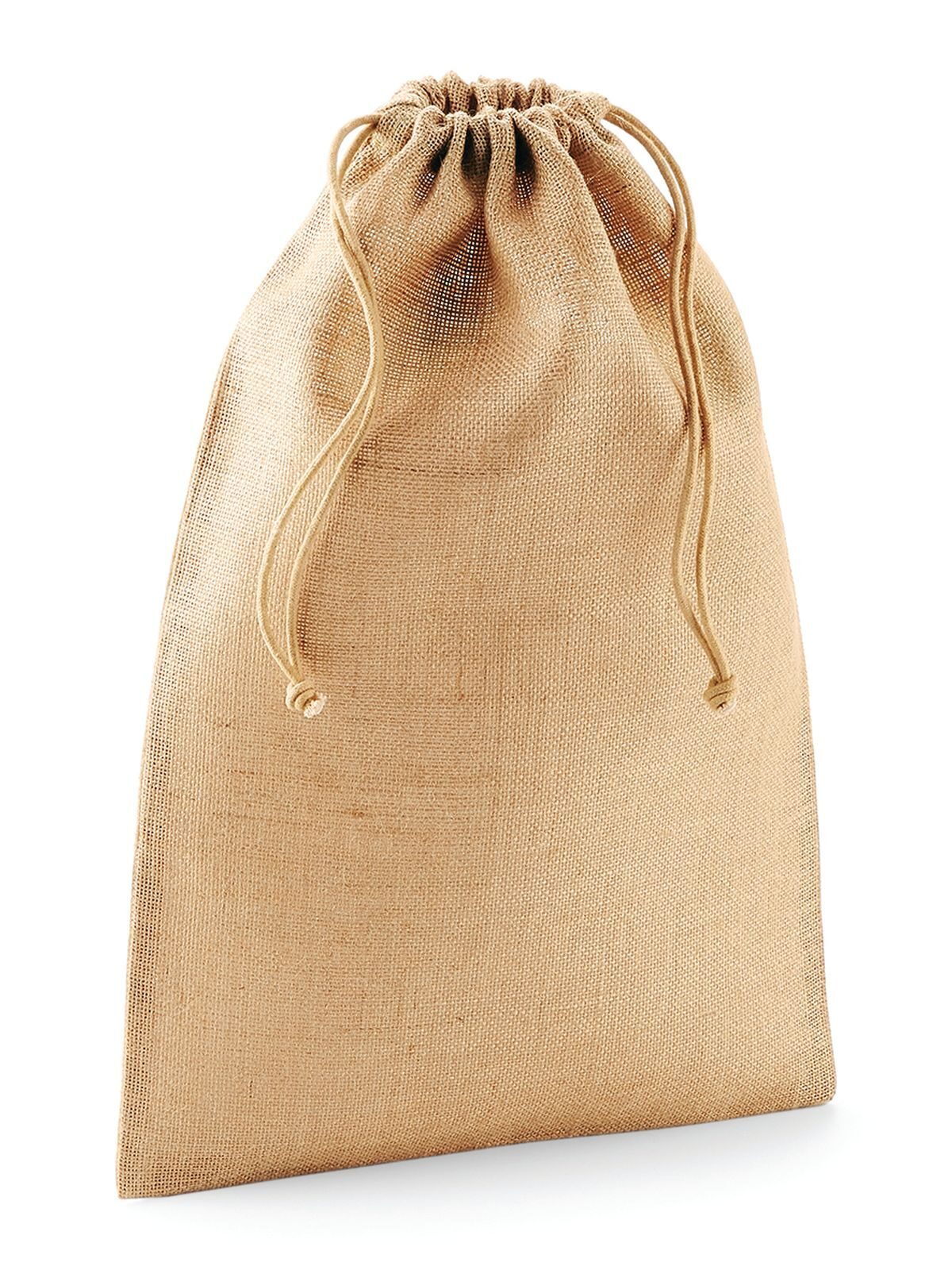 Jute Stuff Bag L Herren Tasche / Rucksack – Westford Mill – Farbe Natur – individuell veredelbar