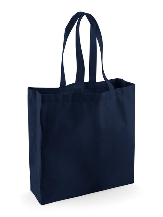 Fairtrade cotton classic shopper Tasche / Rucksack – Westford Mill – Farbe french navy – individuell veredelbar