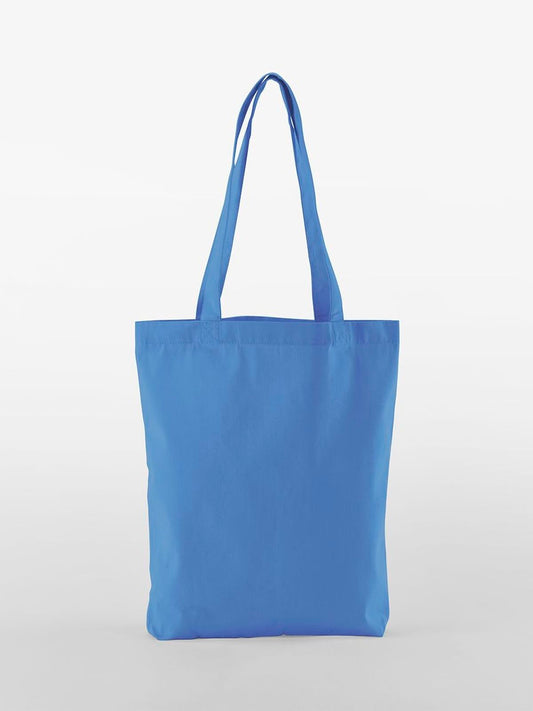 EarthAware® Organic Twill Tote Herren Tasche / Rucksack – Westford Mill – Farbe cornflower blue – individuell veredelbar