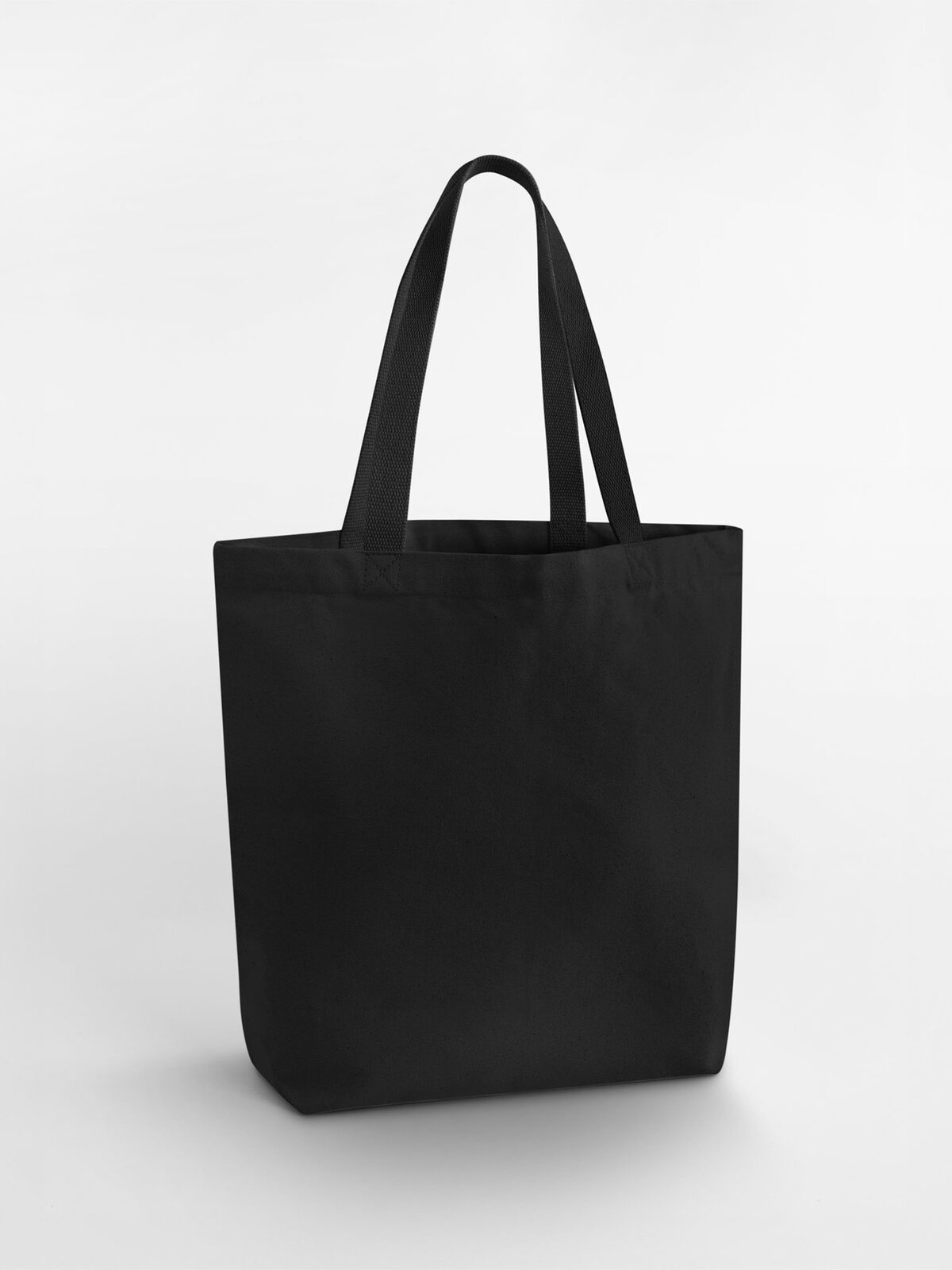 Heavyweight Canvas Tote bag Herren Tasche / Rucksack – Westford Mill – Farbe Schwarz – individuell veredelbar