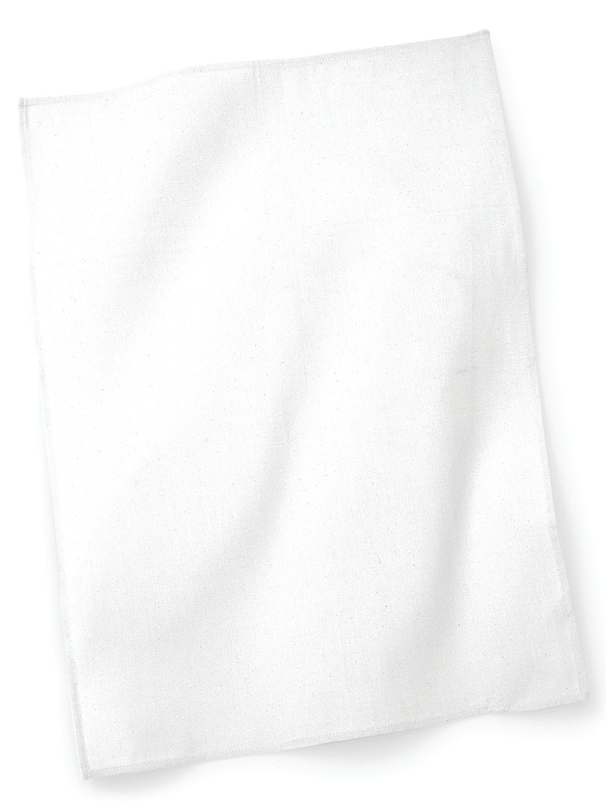 Tea Towel Herren Handtuch – Westford Mill – Farbe Weiß – individuell veredelbar