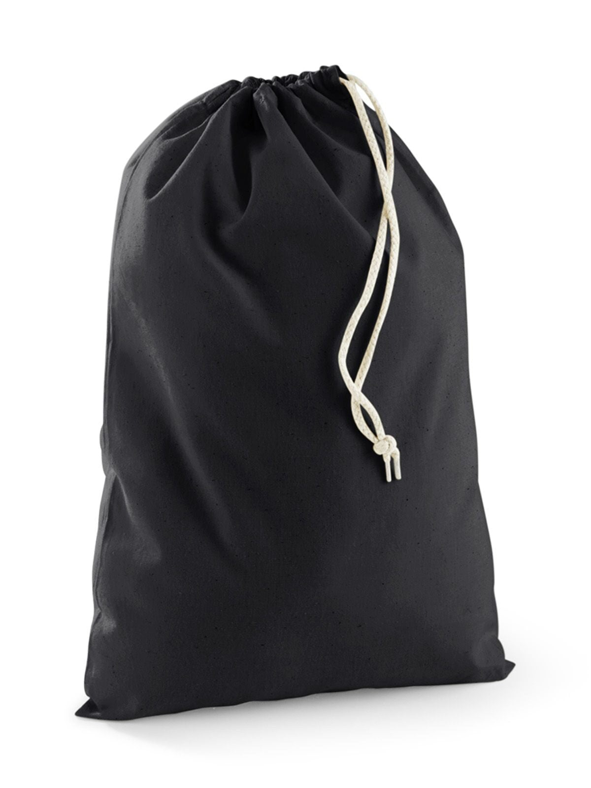 Recycled Cotton Stuff Bag XXS Herren Tasche / Rucksack – Westford Mill – Farbe Schwarz – individuell veredelbar