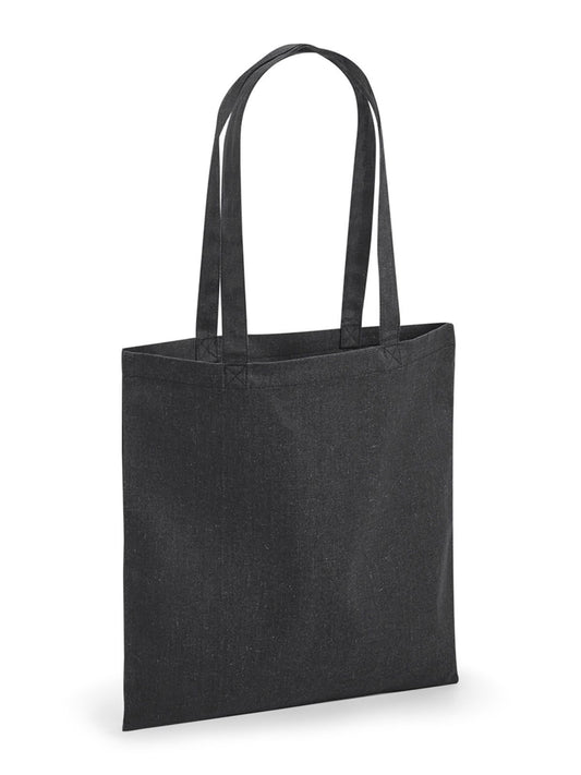 Revive Recycled Tote Herren Tasche / Rucksack – Westford Mill – Farbe Schwarz – individuell veredelbar