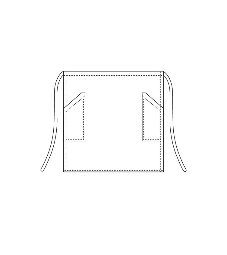 Gastronomie-Schürze Waist SIDE POCKETS – Convoy – Bild 2
