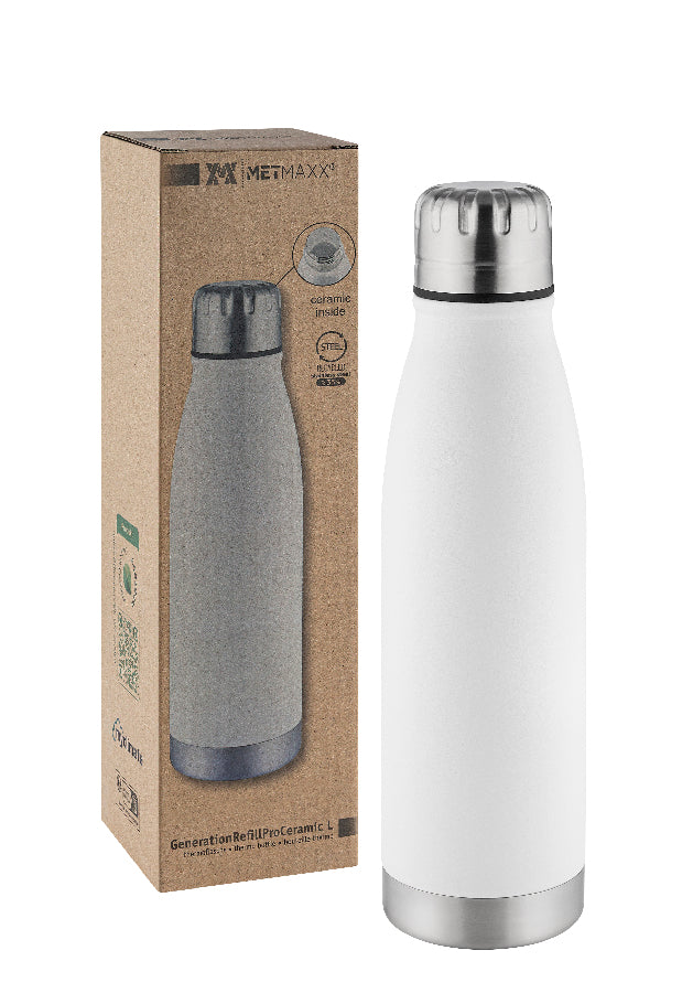 Thermoflasche "GenerationRefillProCeramic L" – weiss – Bild 3