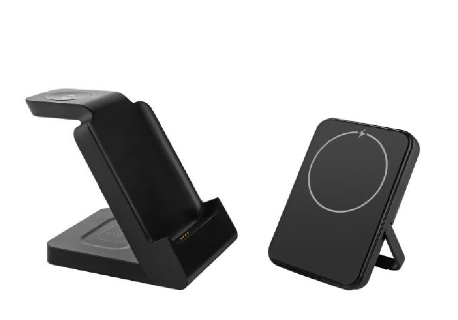 Ladestation & Powerbank "ChargeHubPro" – schwarz – Bild 3