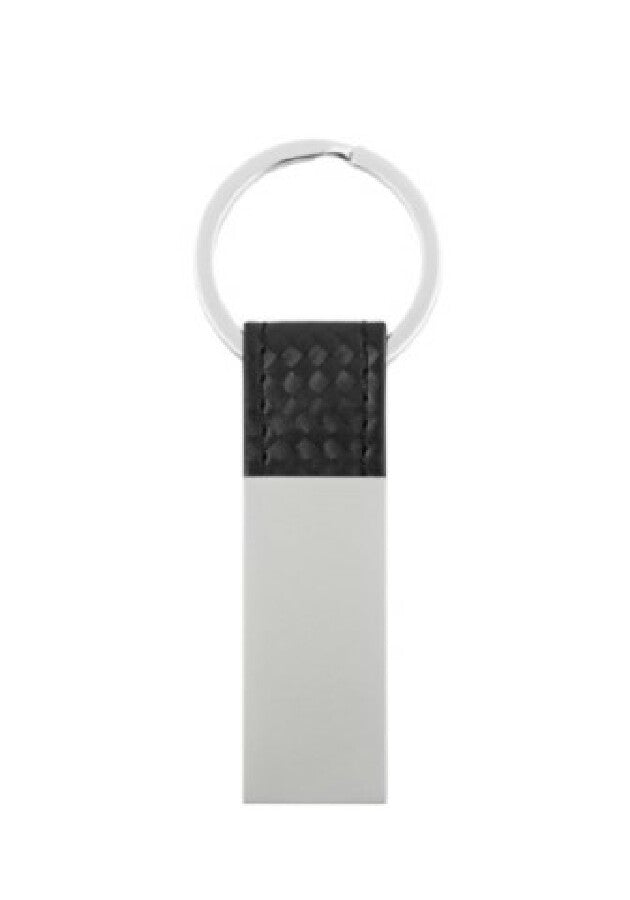 Schlüsselanhänger "RepresentativeMetal" CARBON schwarz – schwarz – Bild 1