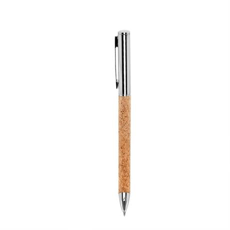 SCHREIBWAREN ARTUR – aus Stift: PU-Kork und Metall. Gehäuse: Karton mit Korkoberfläche und schwarzem Samtfutter im Inneren. – Bild 7