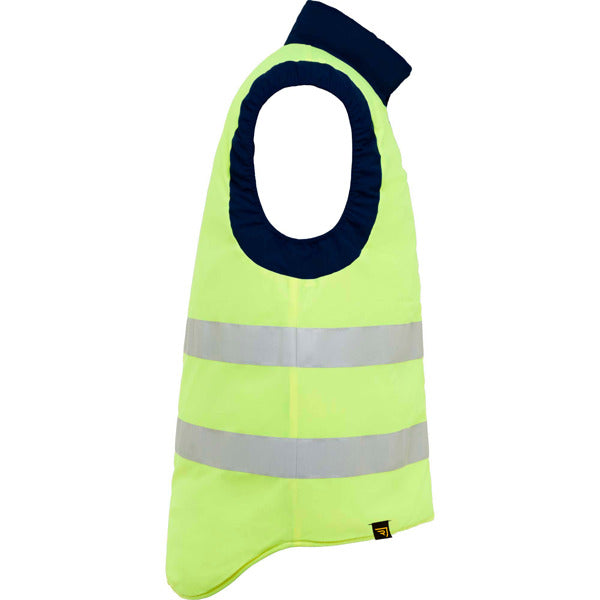 WARNSCHUTZ PERSEI – aus Außenmaterial: 100 % Polyester, Taft. Polsterung: 100 % Polyester. Fluorgewebe: 100 % Single-Jersey-Polyester. 450 g/m². – Bild 13