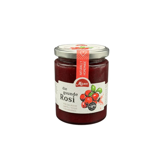 ROSI Preiselbeermarmelade 340 g – Südtiroler Feinkost mit Charakter | LA1970