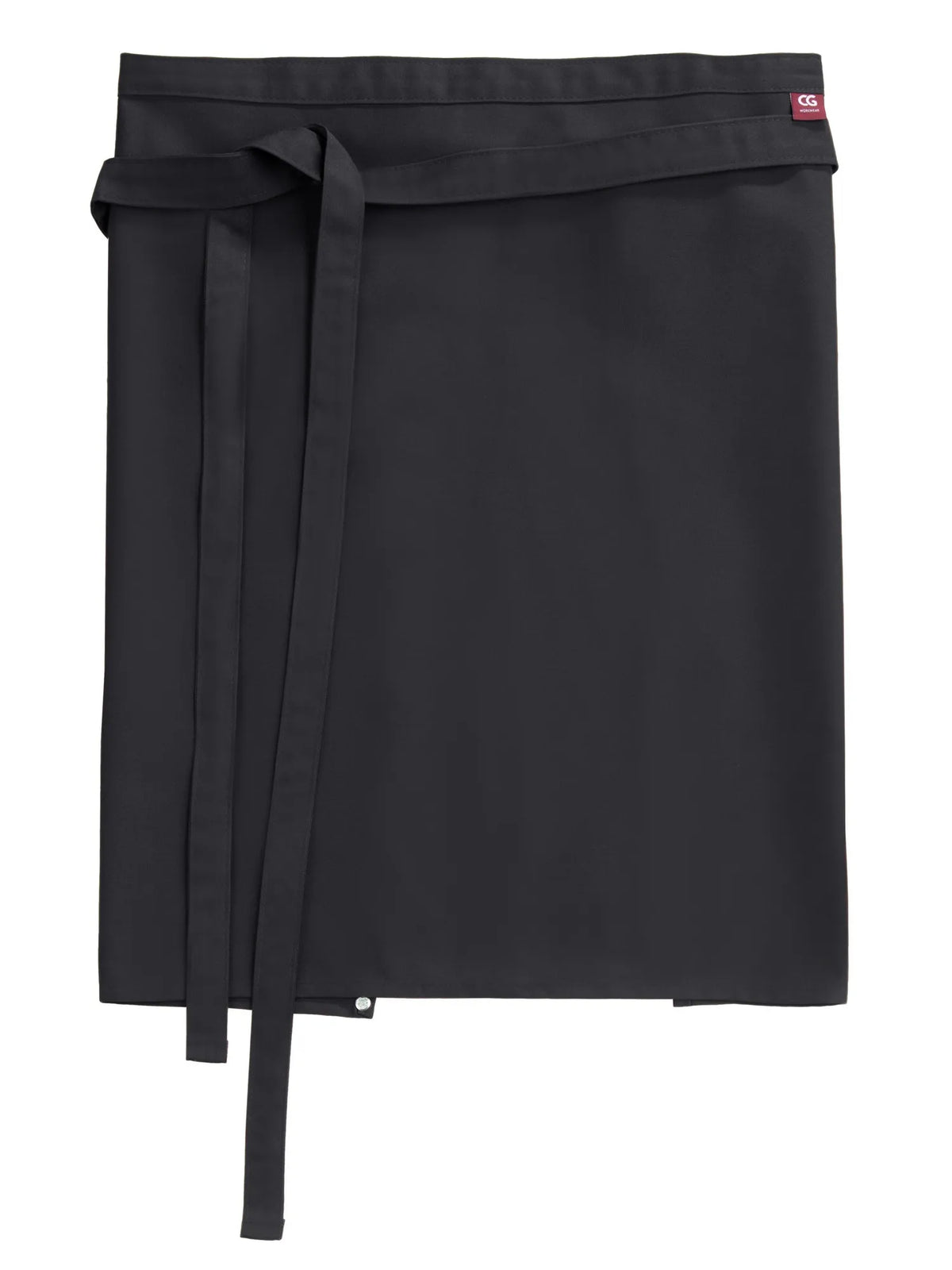 Bistroschürze Roma Classic 50 × 78 cm mit durchgehendem Bindeband – raven – Farbcode 1010 – Bild 1