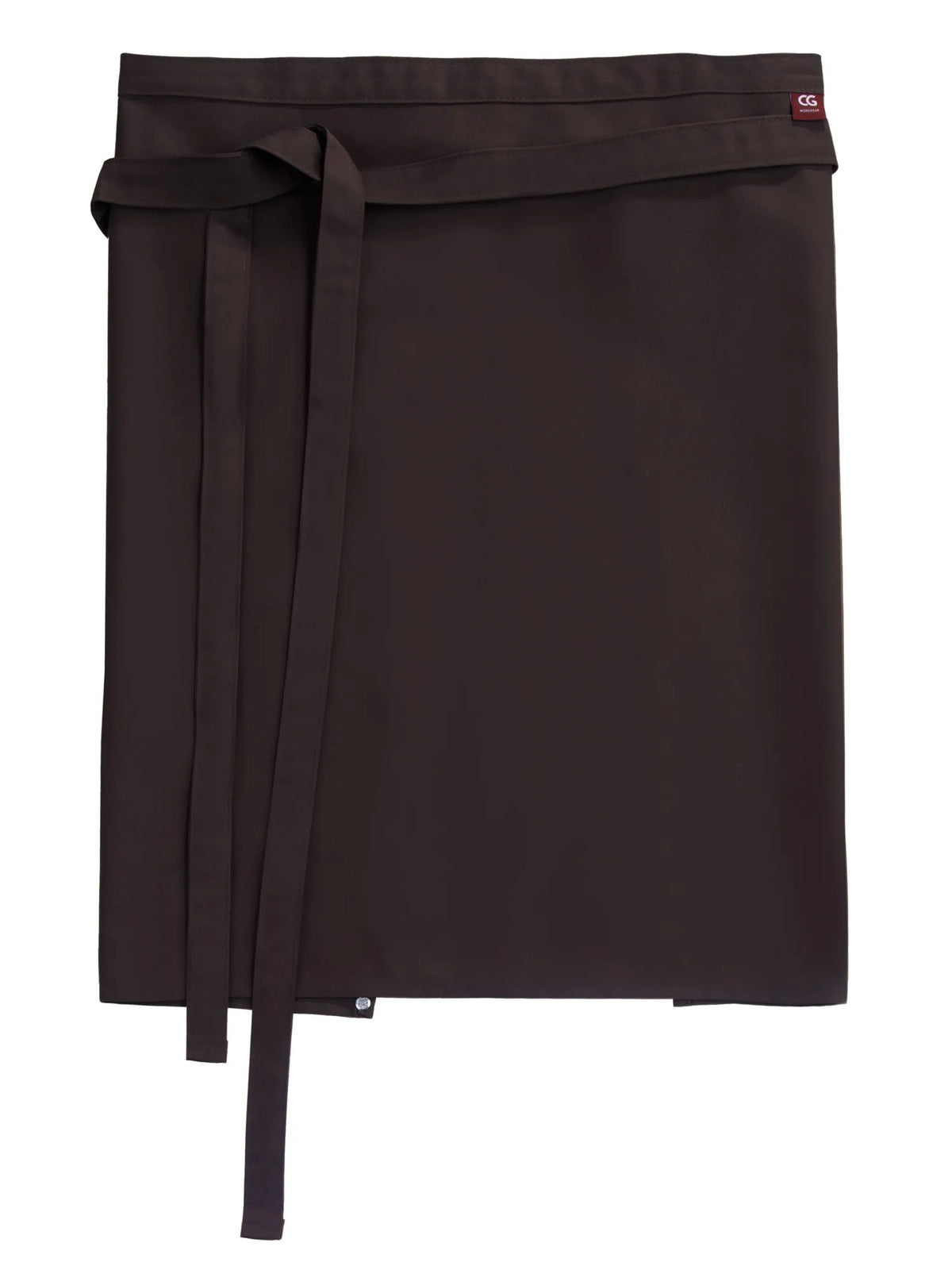 Bistroschürze Roma Classic 50 × 78 cm mit durchgehendem Bindeband – chocolate – Farbcode 3005 – Bild 1