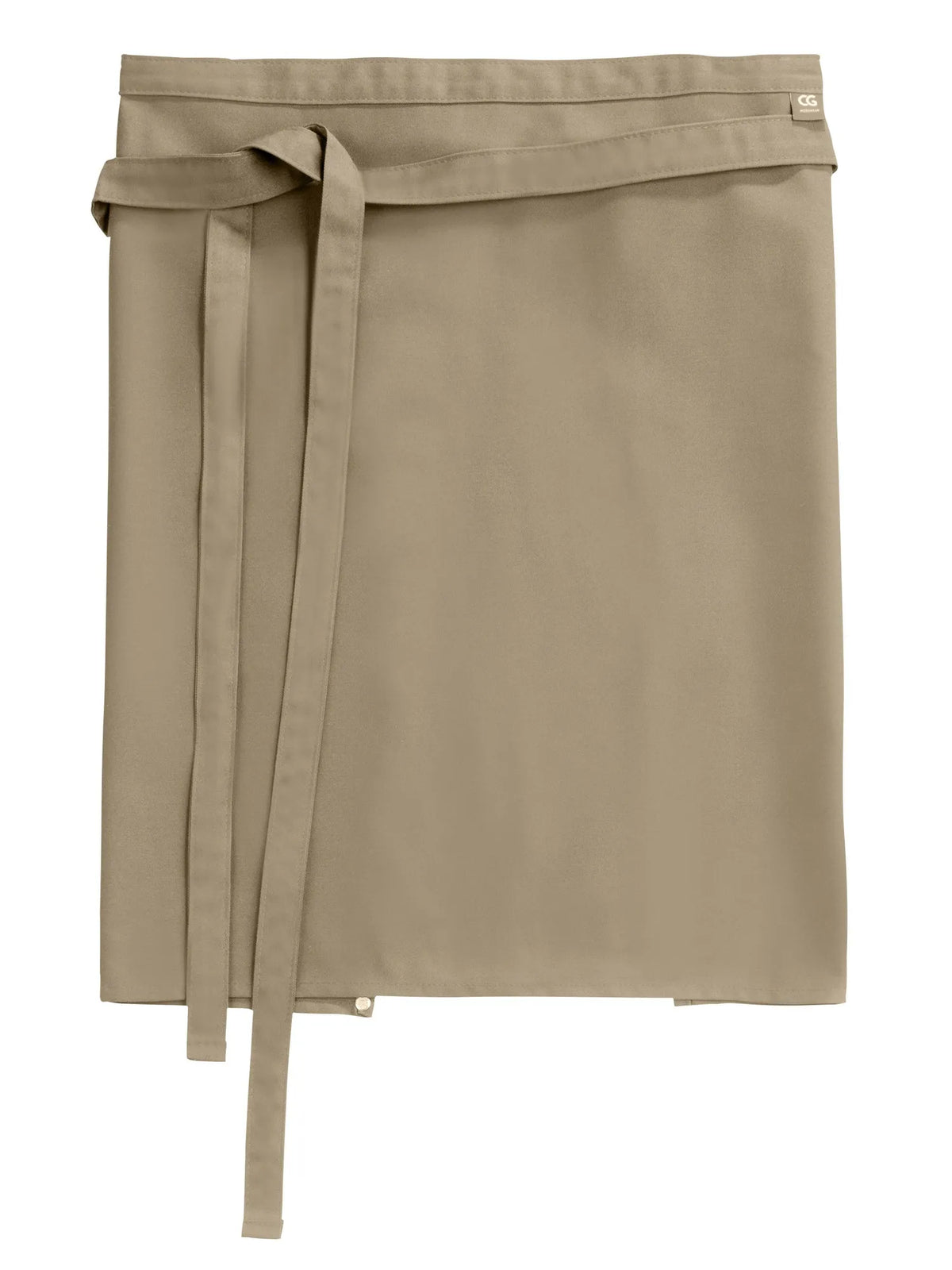 Bistroschürze Roma Classic 50 × 78 cm mit durchgehendem Bindeband – khaki – Farbcode 3008 – Bild 1