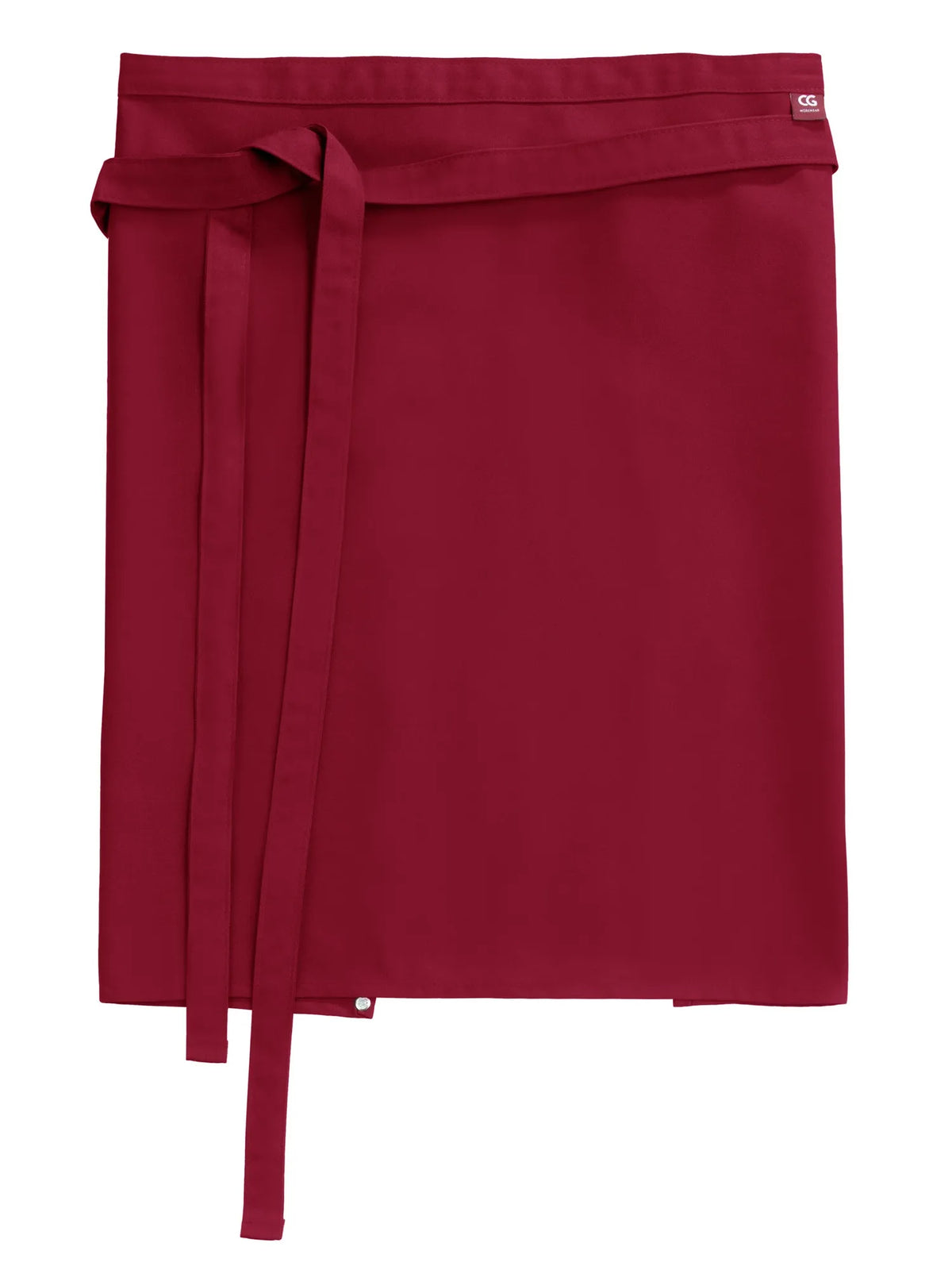 Bistroschürze Roma Classic 50 × 78 cm mit durchgehendem Bindeband – cherry – Farbcode 4003 – Bild 1
