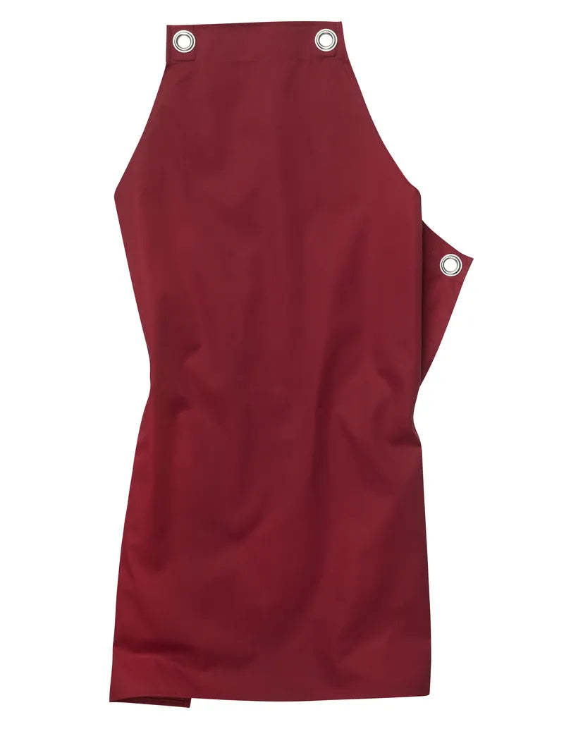 Latzschürze Potenza X Classic 90 × 71 cm mit auswechselbaren Bändern – regency red – Farbcode 4010 – Bild 1