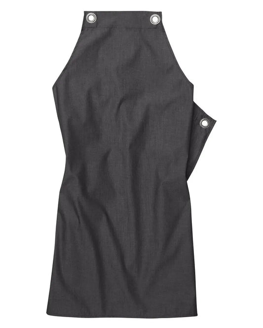 Latzschürze Potenza X Melange 90 × 71 cm mit auswechselbaren Bändern – Dunkelgrau – Farbcode 1086 – Bild 1