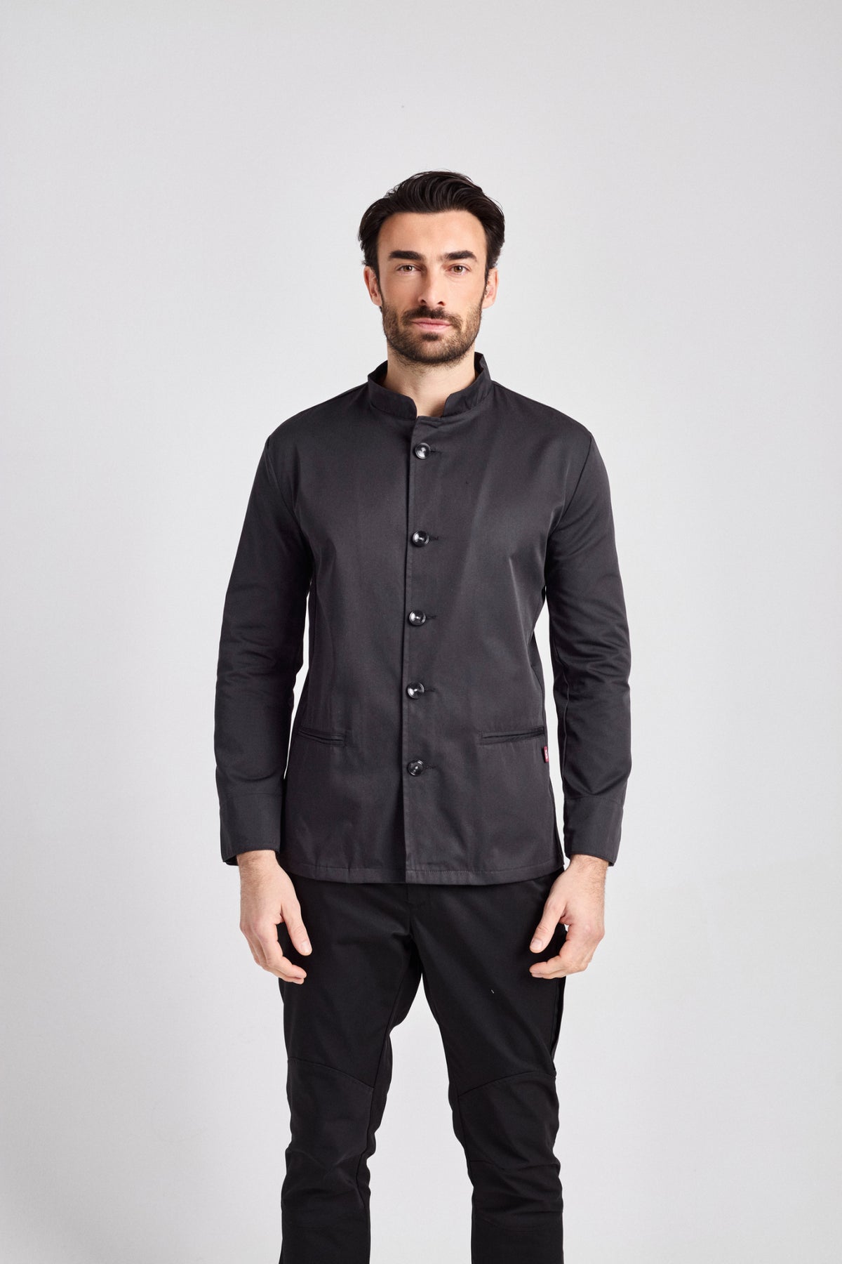 Servicejacke Este Man Classic mit zwei Paspeltaschen – raven – Farbcode 1010 – Bild 1