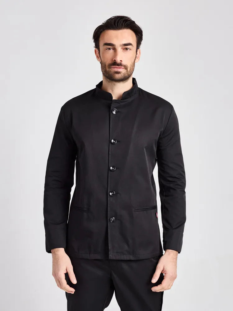 Servicejacke Este Man Classic mit zwei Paspeltaschen – schwarz – Farbcode 1011 – Bild 1