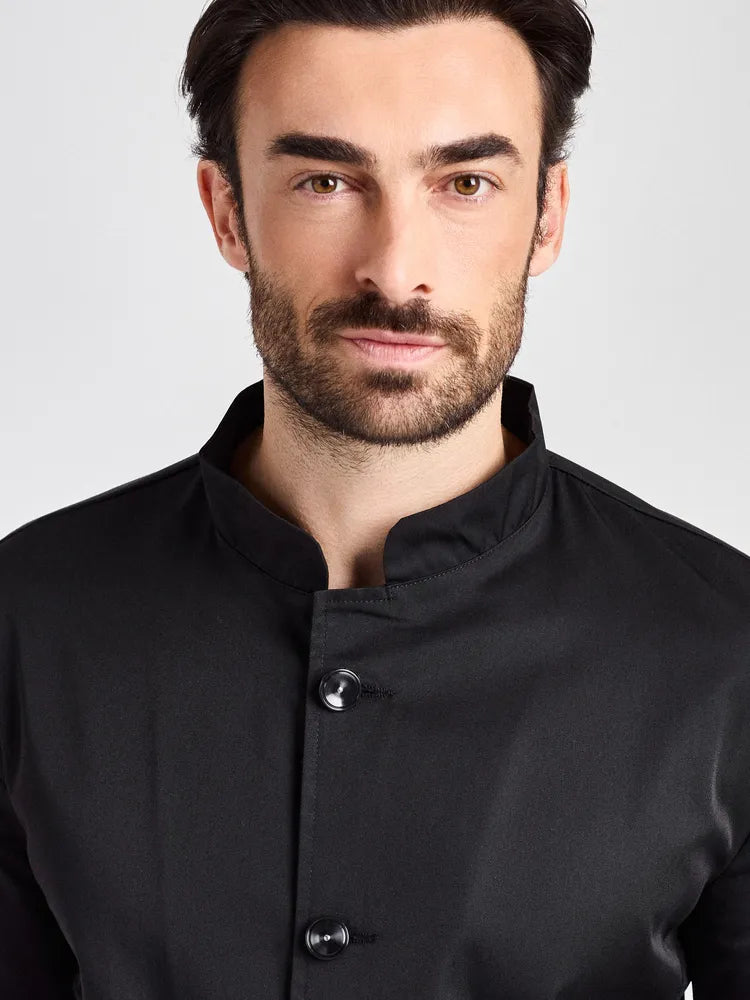 Servicejacke Este Man Classic mit zwei Paspeltaschen – schwarz – Farbcode 1011 – Bild 2