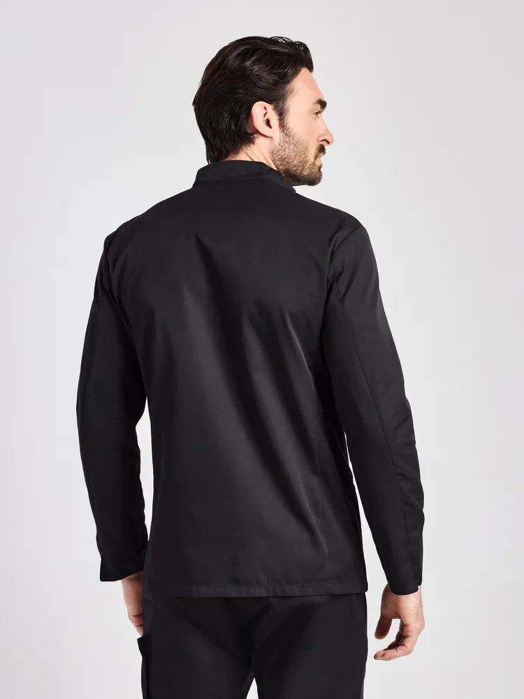 Servicejacke Este Man Classic mit zwei Paspeltaschen – schwarz – Farbcode 1011 – Bild 4