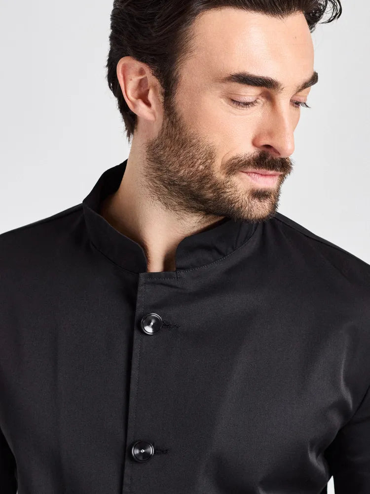 Servicejacke Este Man Classic mit zwei Paspeltaschen – schwarz – Farbcode 1011 – Bild 5