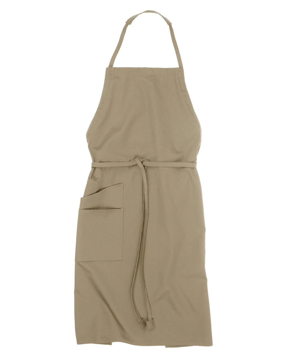 Latzschürze Perugia Classic 90 × 75 cm mit verstellbarer Länge – khaki – Farbcode 3008 – Bild 1