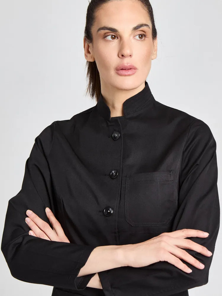 Servicejacke Modena Lady Classic mit Stehkragen – schwarz – Farbcode 1011 – Bild 2