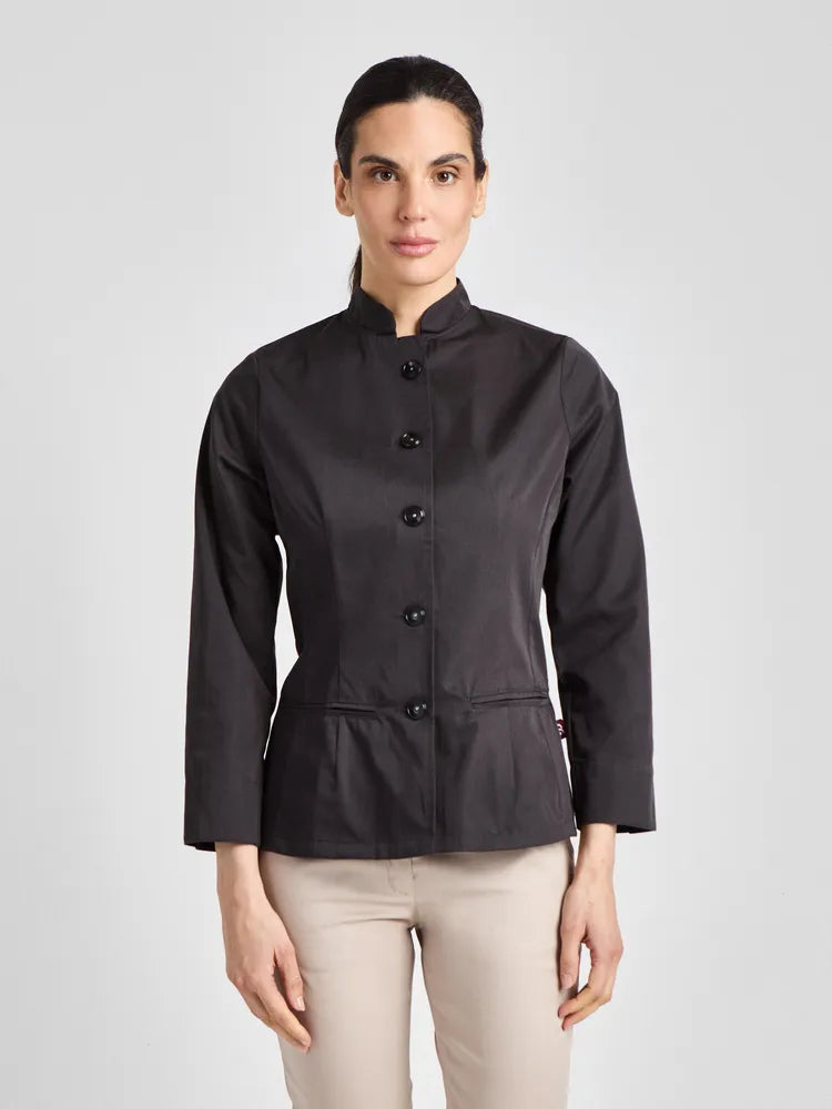 Servicejacke Lana Lady Classic mit zwei Paspeltaschen – raven – Farbcode 1010 – Bild 1