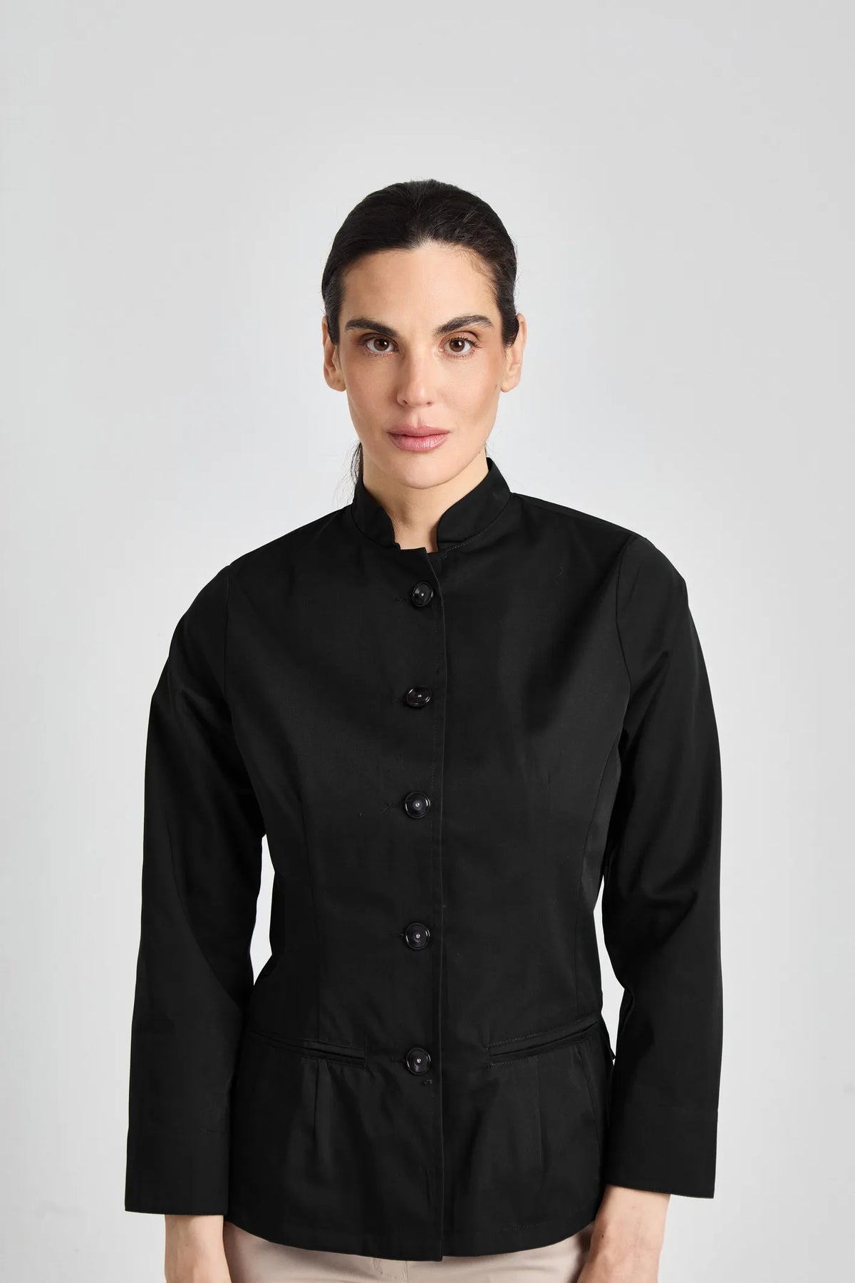Servicejacke Lana Lady Classic mit zwei Paspeltaschen – schwarz – Farbcode 1011 – Bild 1