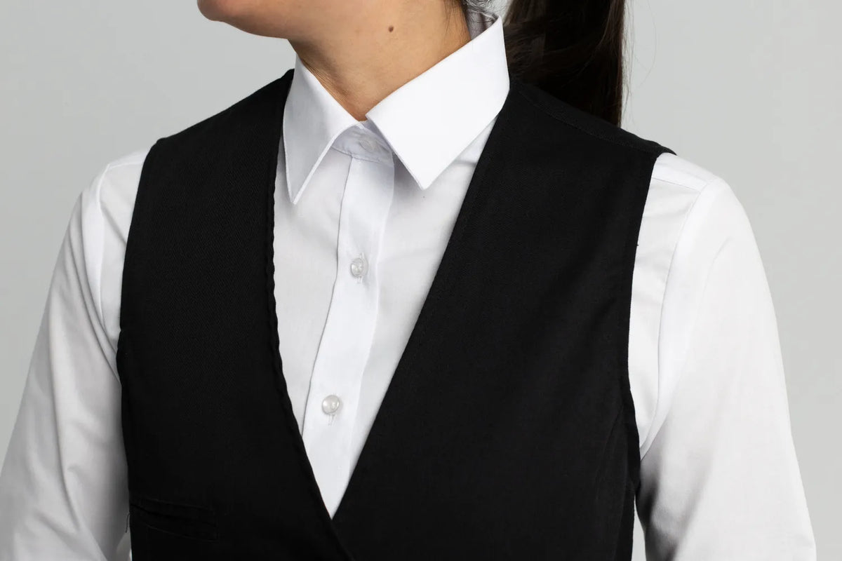Weste Garda Lady Classic mit regulierbarer Rückenweite – schwarz – Farbcode 1011 – Bild 3