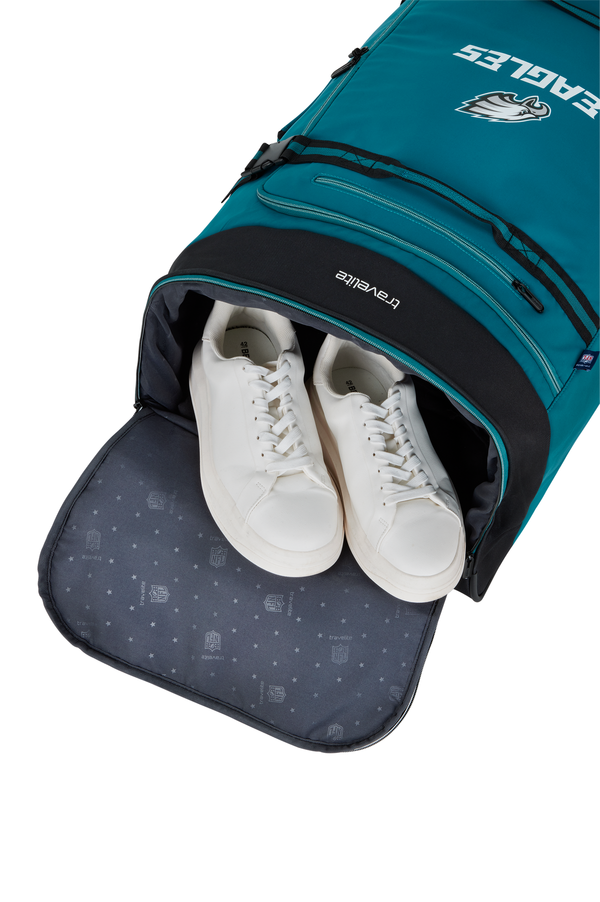 Travelite Reisetasche mit Rollen NFL – mit 2 Rollen – Bild 19