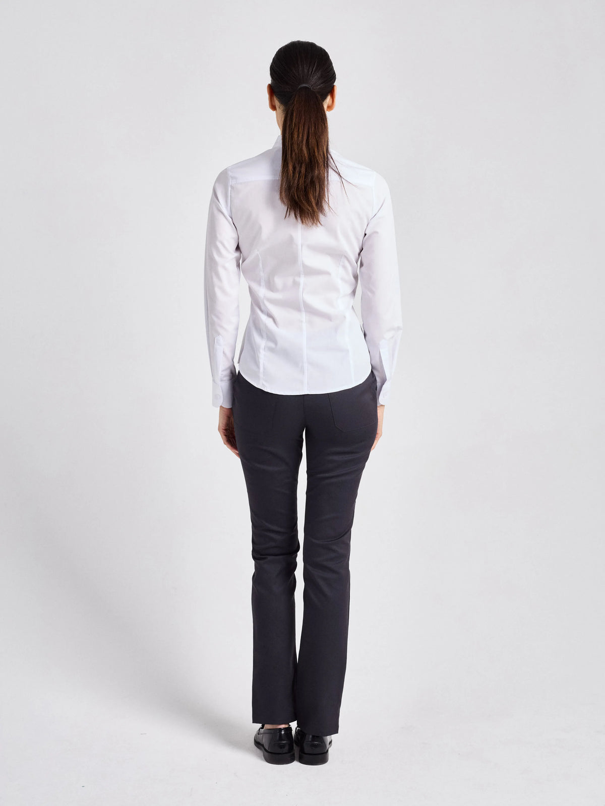 Bluse Corvara Lady mit Stehkragen – weiß – Farbcode 2000 – Bild 4