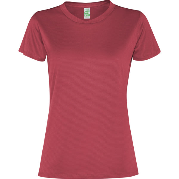 T-SHIRTS SLAM WOMAN – aus Hauptstoff: 100 % recyceltes Polyester. Mesh-Gewebe: 92 % recyceltes Polyester / 8 % Elastan. 100 g/m². – Bild 15