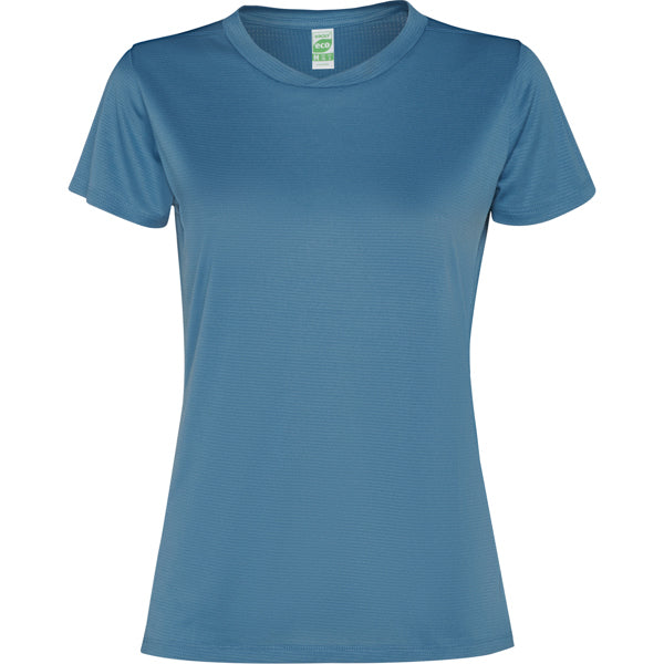 T-SHIRTS SLAM WOMAN – aus Hauptstoff: 100 % recyceltes Polyester. Mesh-Gewebe: 92 % recyceltes Polyester / 8 % Elastan. 100 g/m². – Bild 20