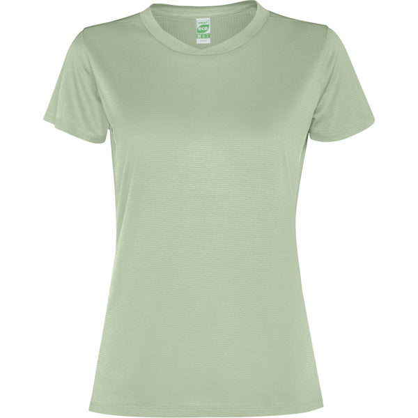 T-SHIRTS SLAM WOMAN – aus Hauptstoff: 100 % recyceltes Polyester. Mesh-Gewebe: 92 % recyceltes Polyester / 8 % Elastan. 100 g/m². – Bild 30