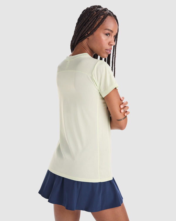 T-SHIRTS SLAM WOMAN – aus Hauptstoff: 100 % recyceltes Polyester. Mesh-Gewebe: 92 % recyceltes Polyester / 8 % Elastan. 100 g/m². – Bild 3