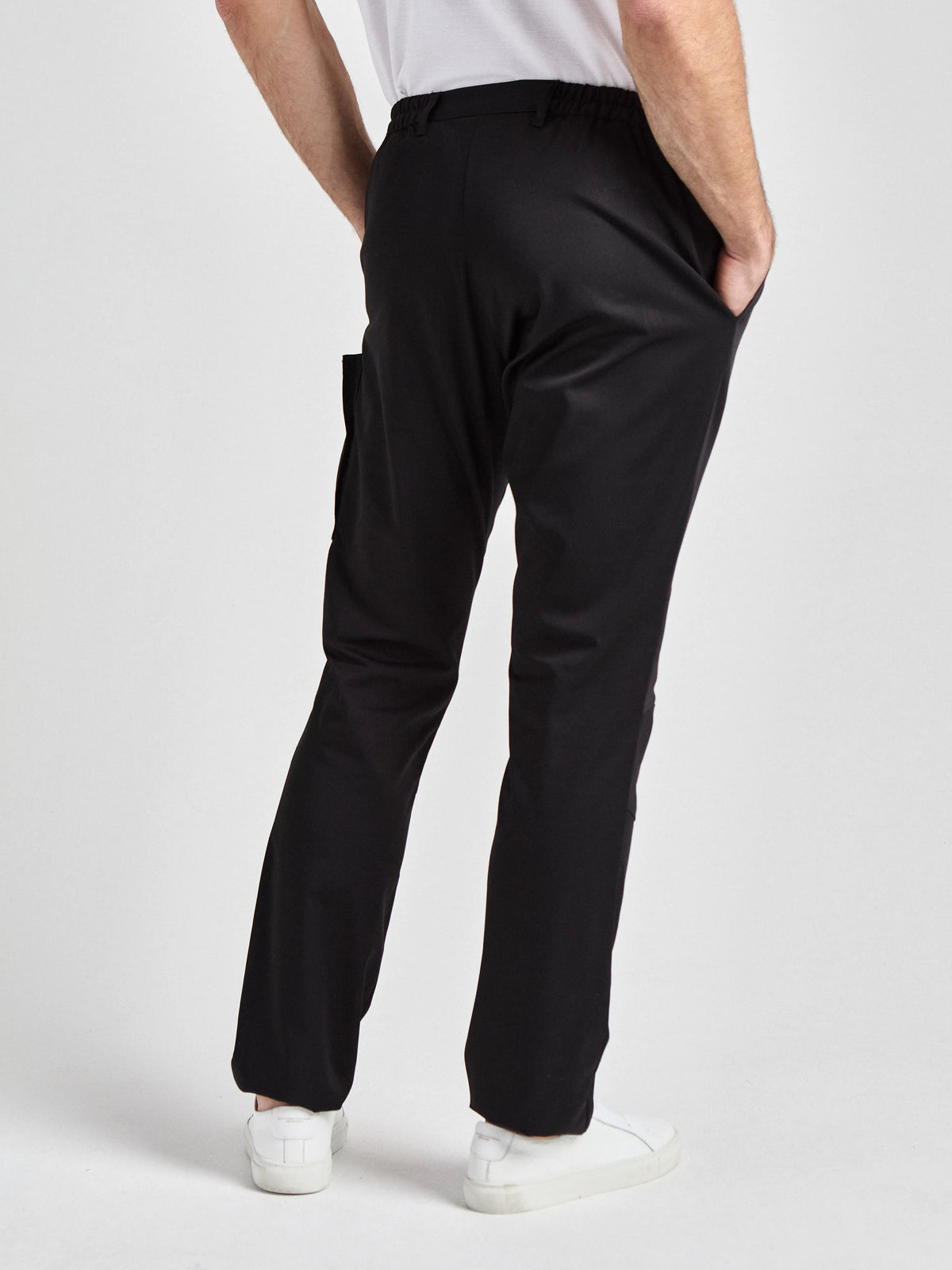 Kochhose Baricella Classic mit elastischem Bund – schwarz – Farbcode 1011 – Bild 5