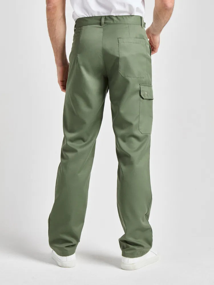 Hose Vicari Man Care mit verstellbarem Bund – olive – Farbcode 6017 – Bild 5