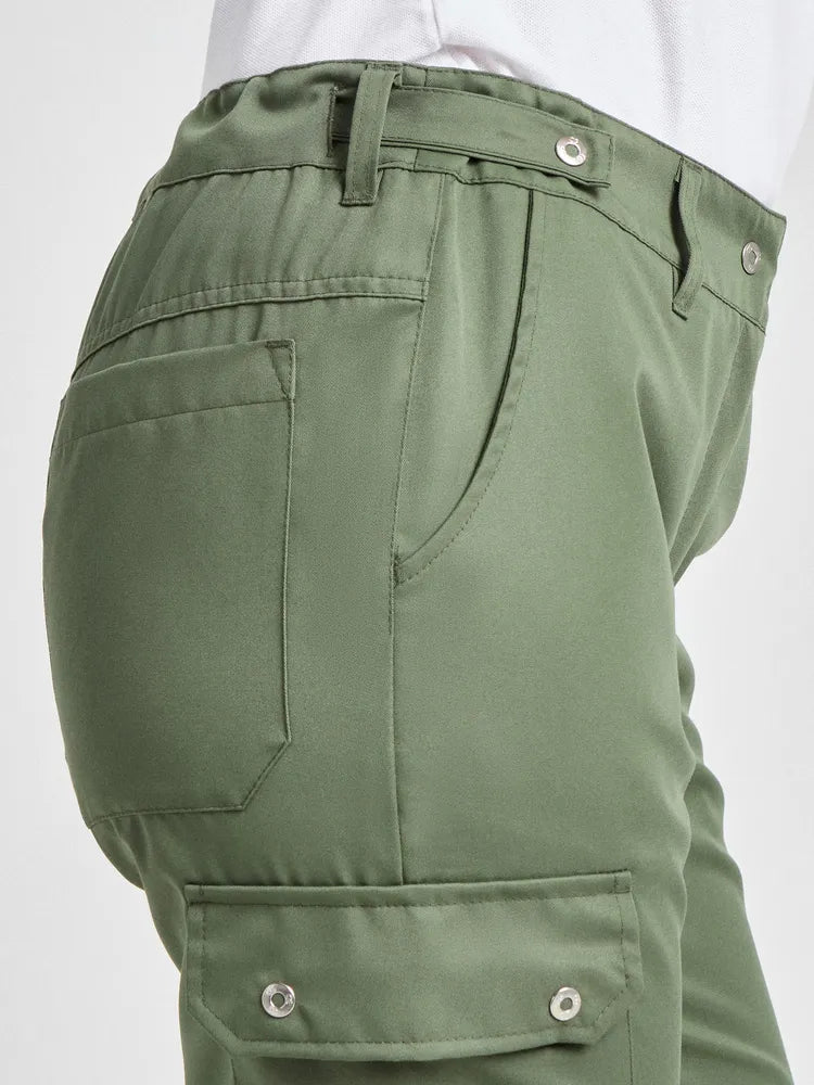 Hose Benevento Lady Care mit verstellbarem Bund – olive – Farbcode 6017 – Bild 5