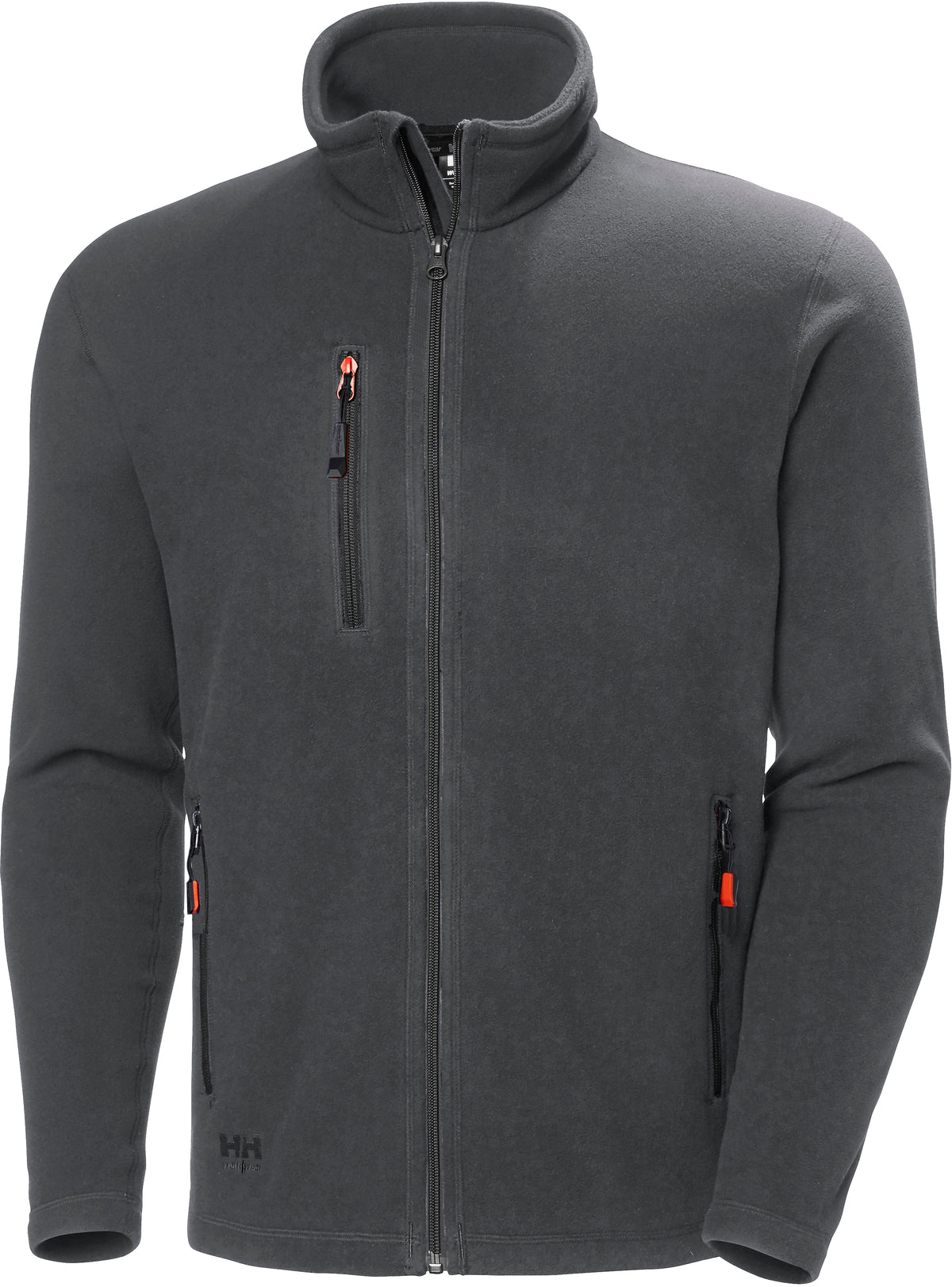 Fleecejacke Oxford 72026 ? recyceltes Microfleece – Dunkelgrau