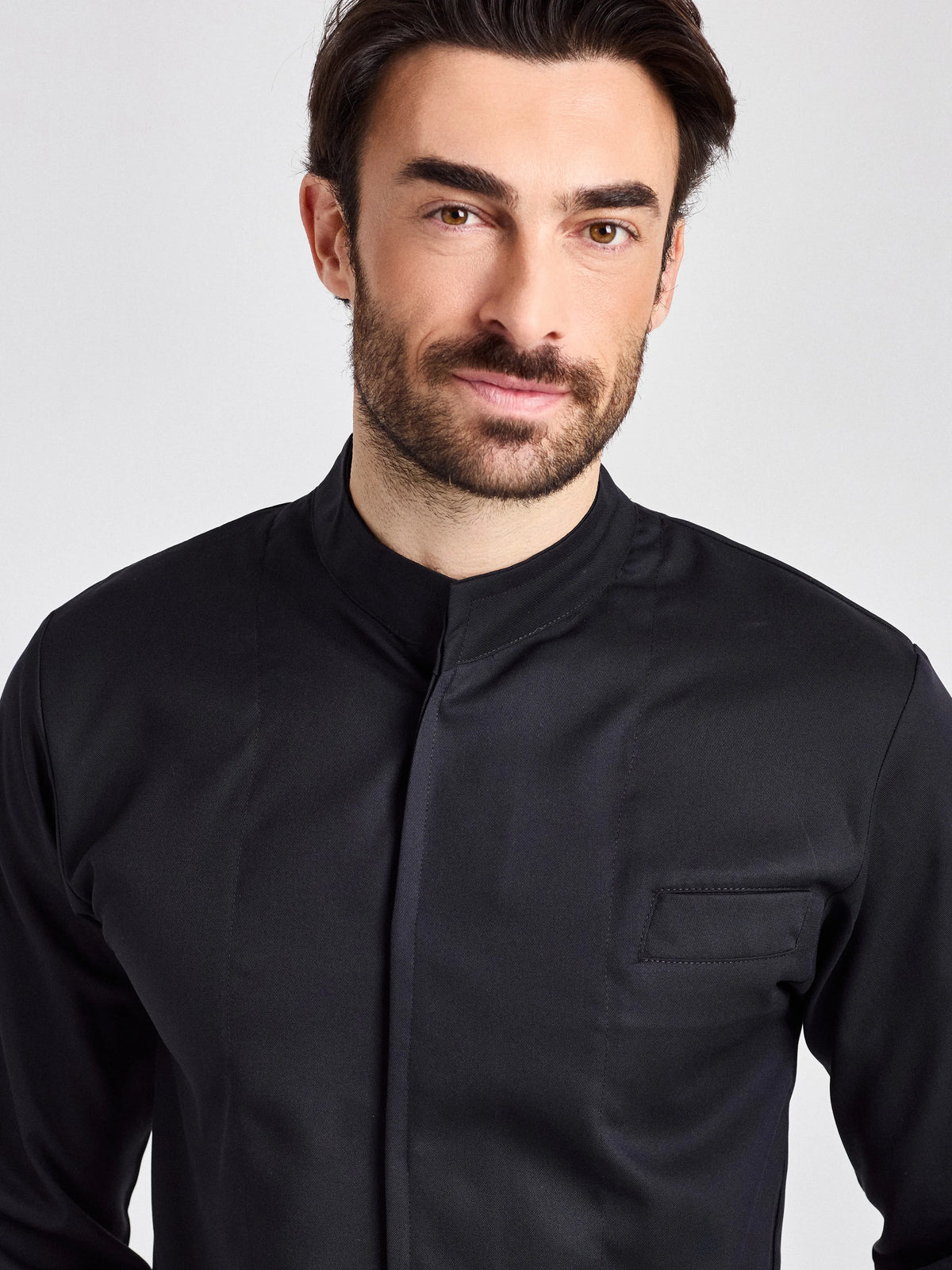Multifunktionsjacke Tortoreto Man Care mit Stehkragen – schwarz – Farbcode 1011 – Bild 2
