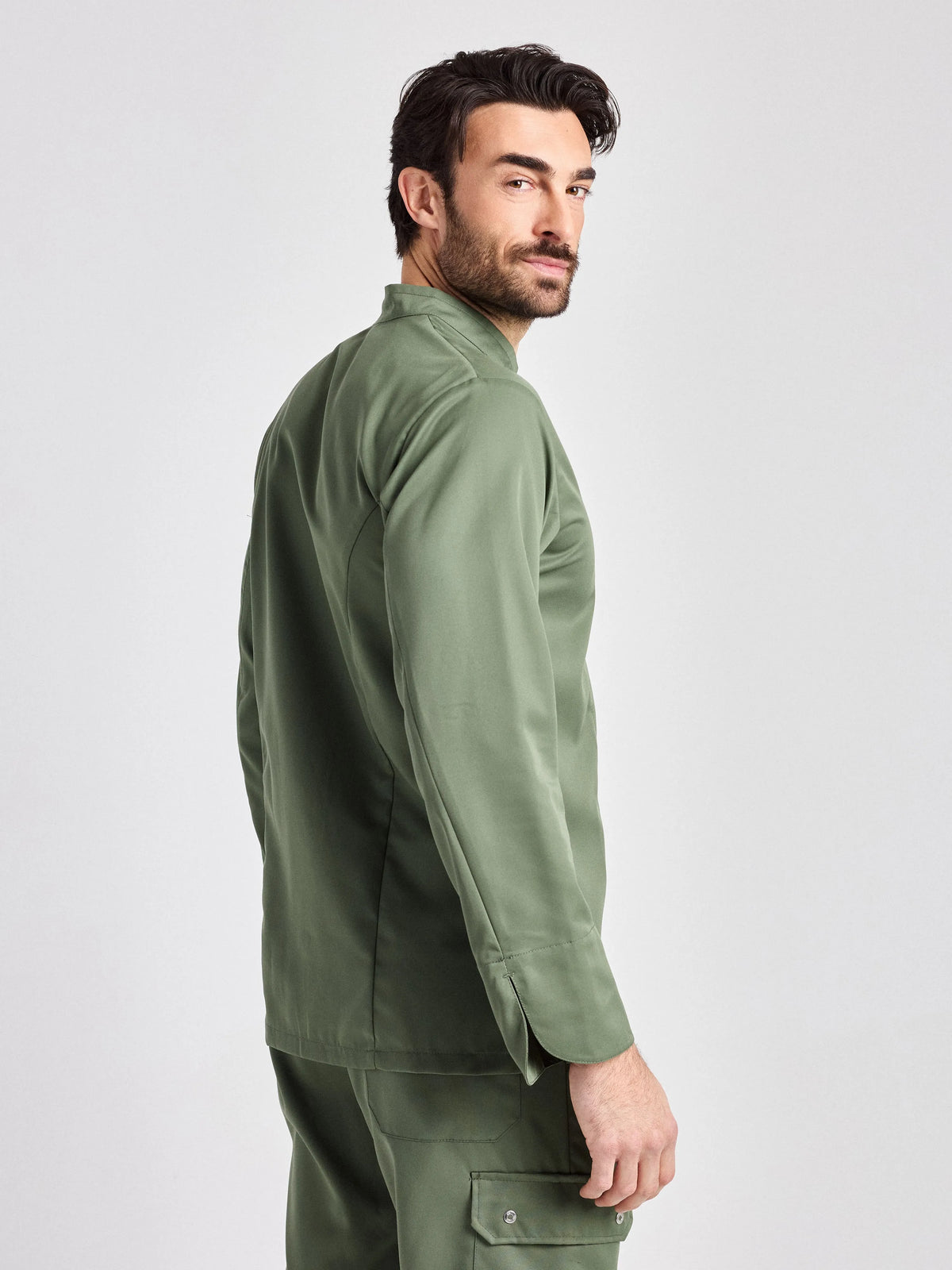 Multifunktionsjacke Tortoreto Man Care mit Stehkragen – olive – Farbcode 6017 – Bild 5