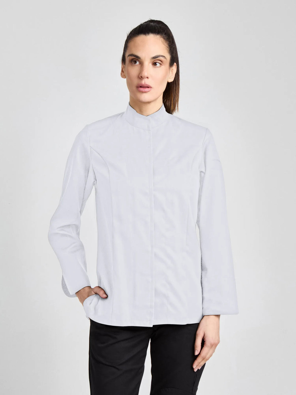 Multifunktionsjacke Giulianova Lady Care mit geschlitzten Manschetten – weiß – Farbcode 2000 – Bild 1