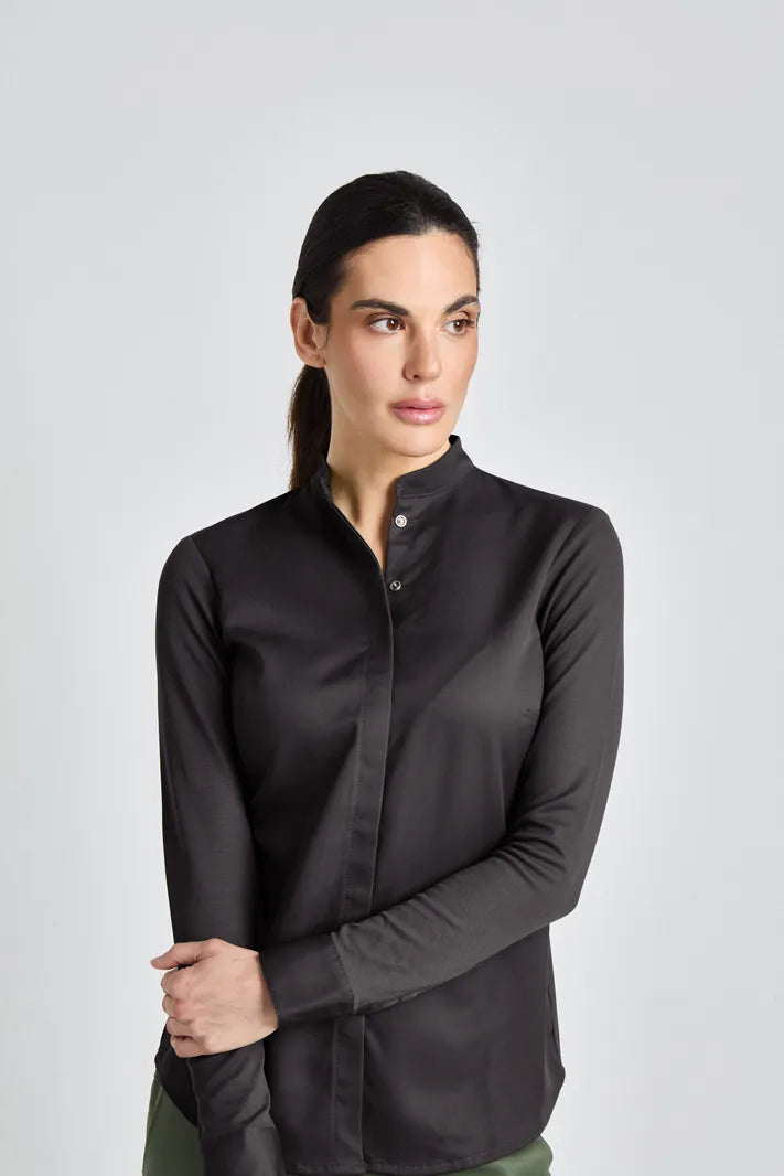 Multifunktionsjacke Arona Lady Care mit elastischem Jersey – schwarz – Farbcode 1011 – Bild 1