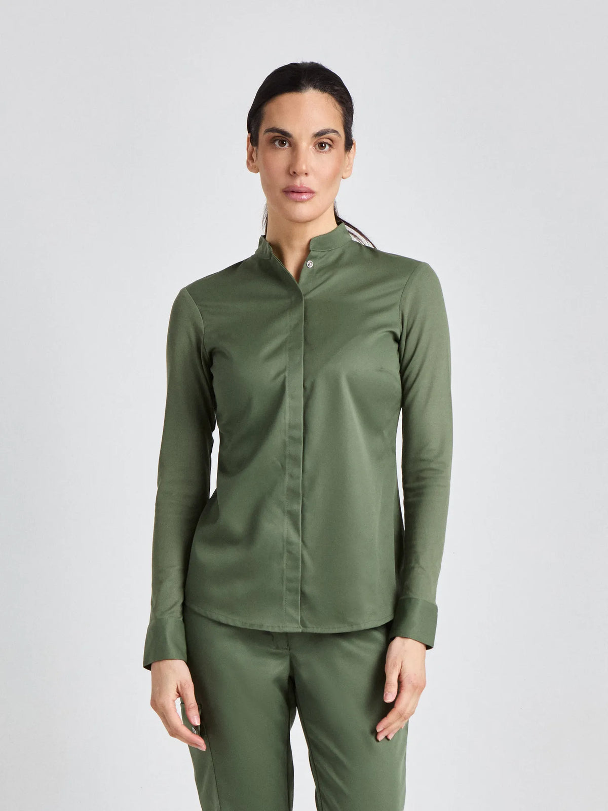 Multifunktionsjacke Arona Lady Care mit elastischem Jersey – olive – Farbcode 6017 – Bild 1