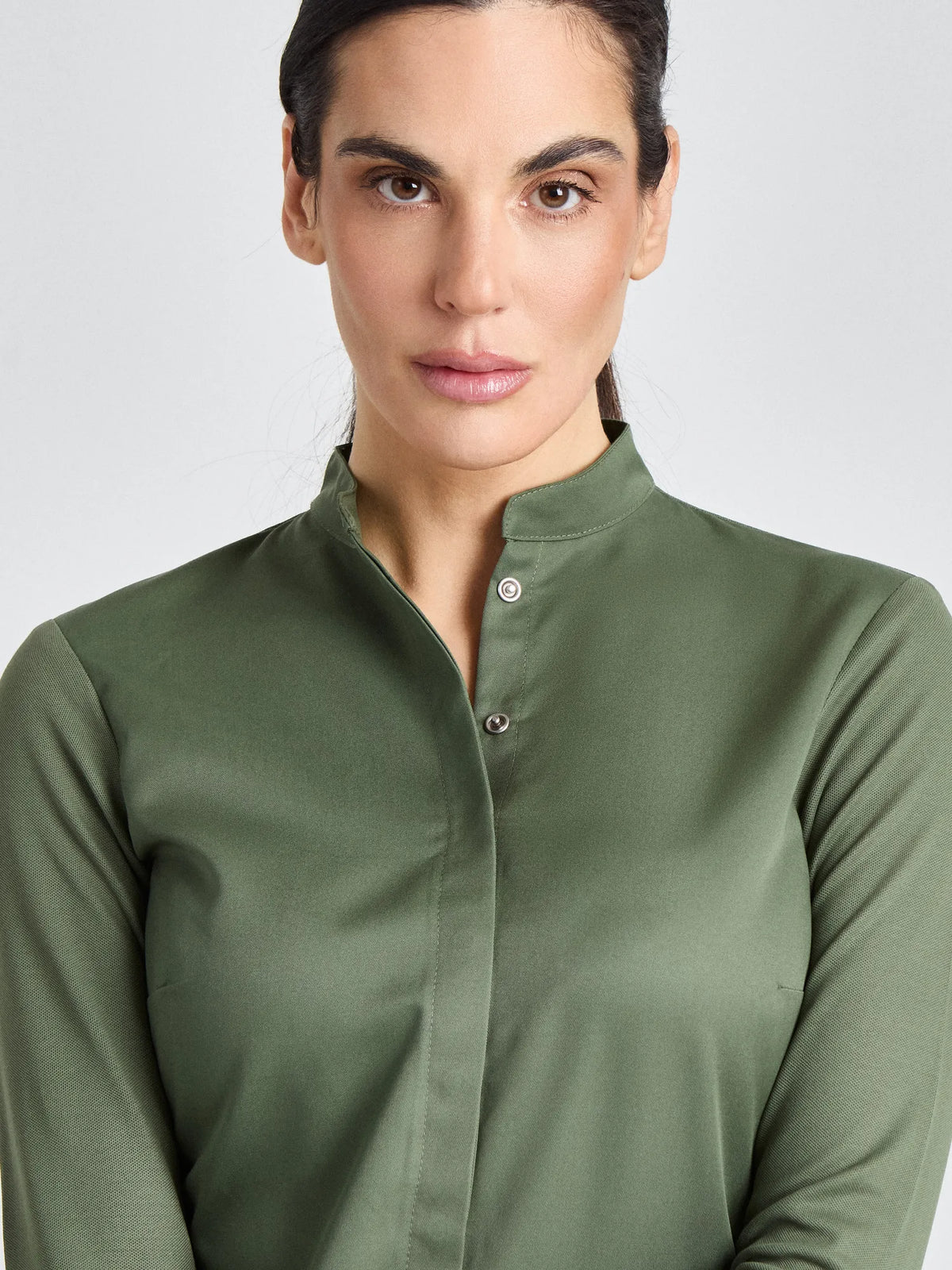 Multifunktionsjacke Arona Lady Care mit elastischem Jersey – olive – Farbcode 6017 – Bild 2