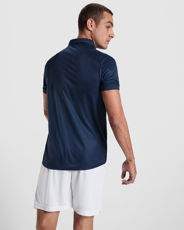 POLOSHIRTS TORMO – aus 100 % recyceltes Polyester, Waffel-Interlock, 125 g/m². – Bild 3
