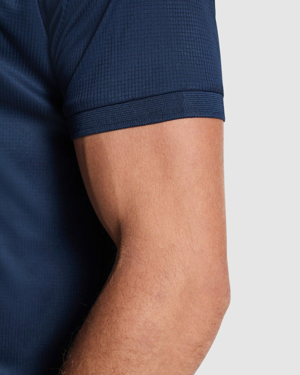 POLOSHIRTS TORMO – aus 100 % recyceltes Polyester, Waffel-Interlock, 125 g/m². – Bild 4